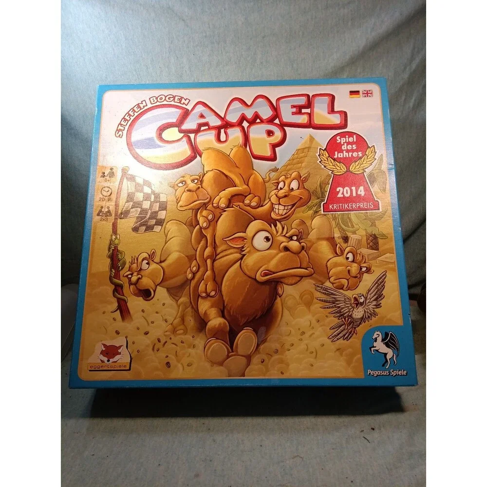 Camel Up Board Game 2014 Pegasus Spiele
